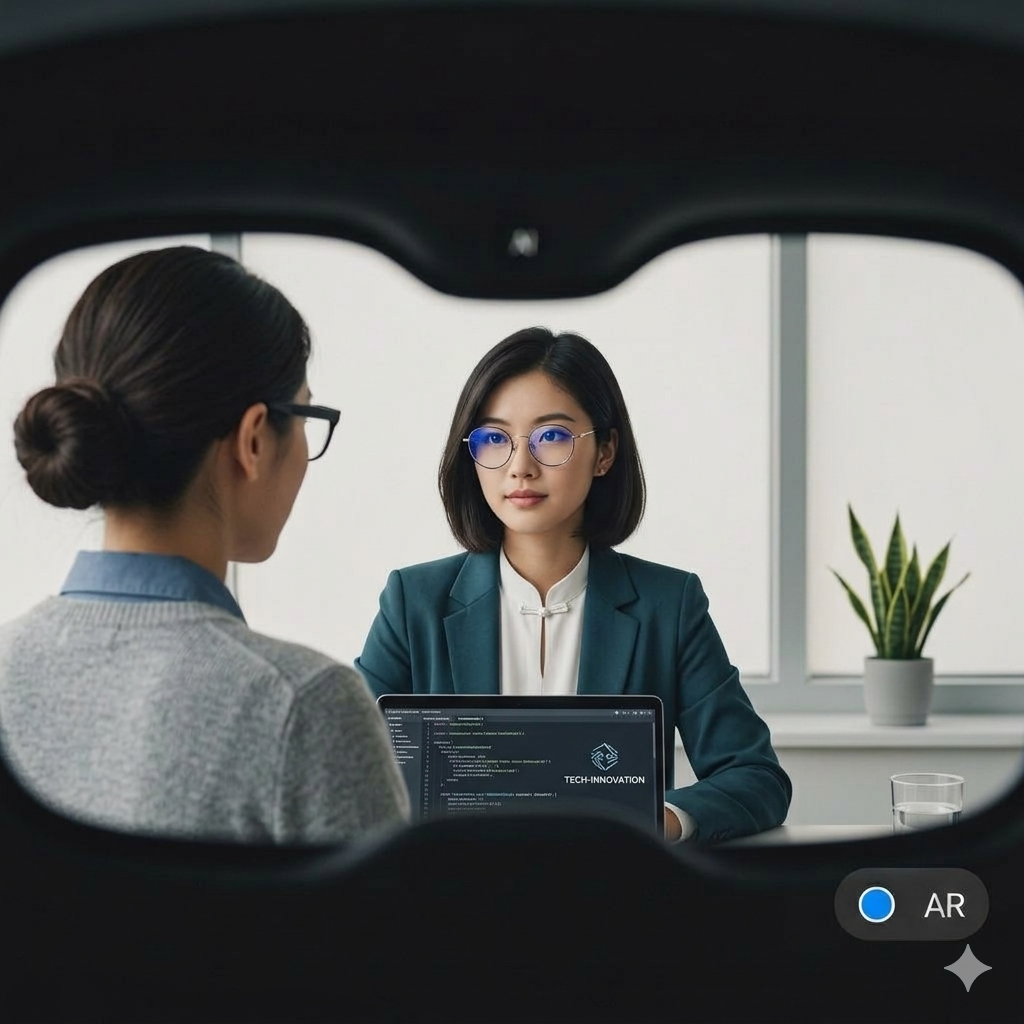 AI Glasses Perspective View